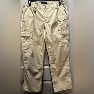 Utility Cargo Pants in Khaki - Comfortable Workwear